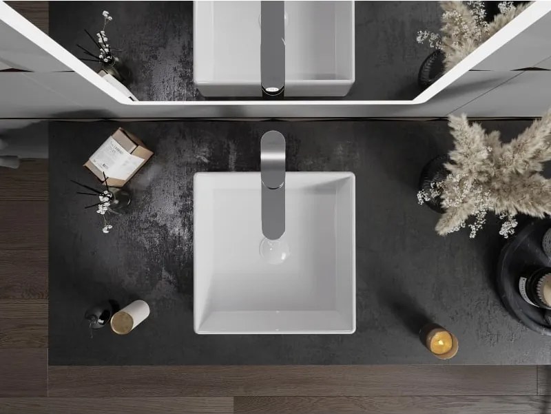 Mexen Goya lavabo da appoggio 35 x 35 cm, bianco - 22183500