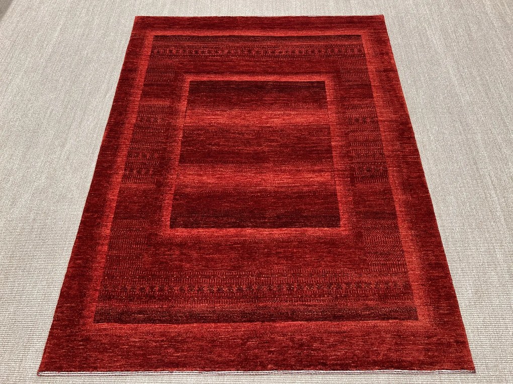 Loribaft Tappeto persiano 210x160 Rosso (Iran) Annodato A Mano