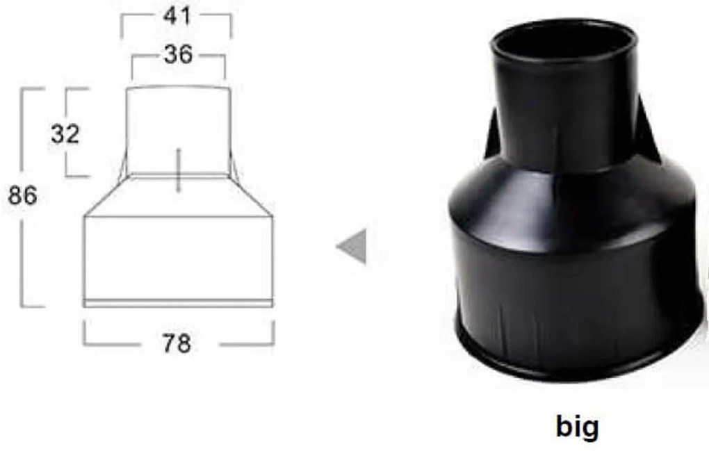 Cassaforma incasso "Big" per faretti segnapasso serie Professional