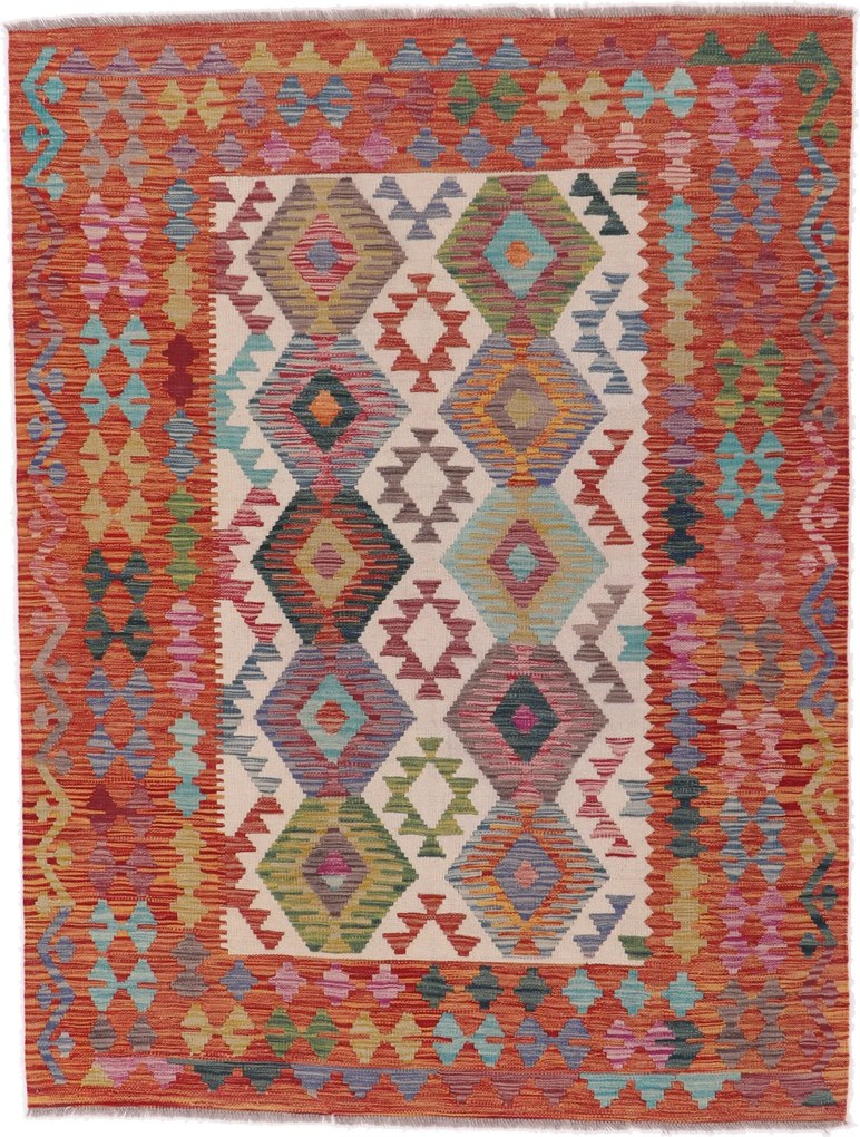 Kilim Tappeto orientale 150x200 (Afghanistan) Tessuto A Mano
