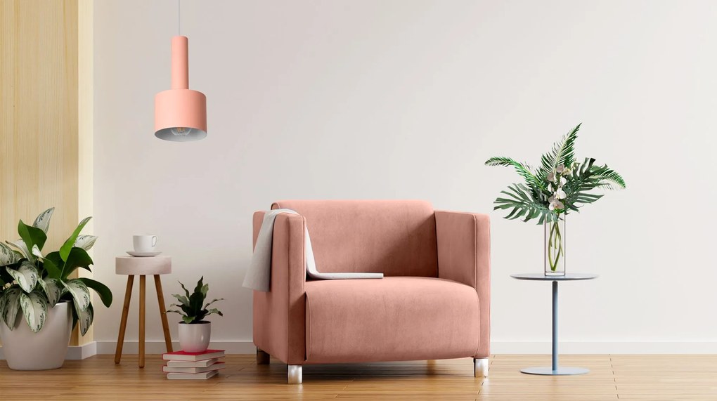 Lampada da soffitto pensile singola OSTI B Coral