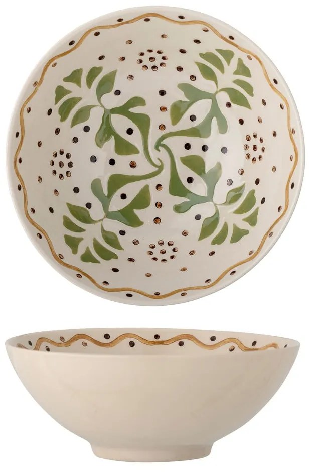 Ciotola in gres beige 860 ml Heikki - Bloomingville