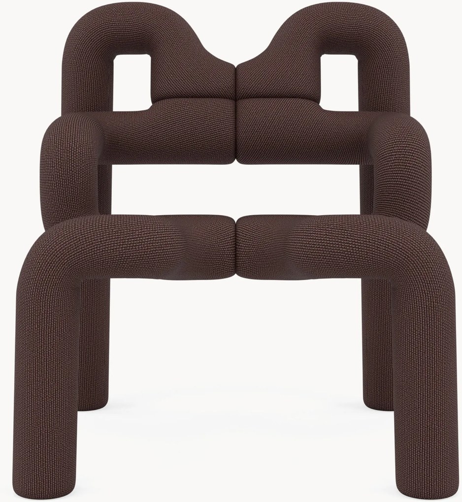 Poltrona in lana a maglia Ekstrem