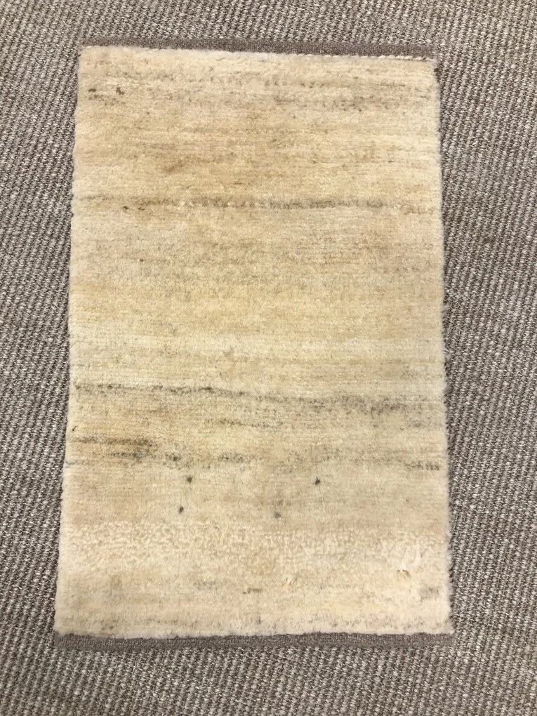 Gabbeh Tappeto 40x60 Beige (Iran) Annodato A Mano