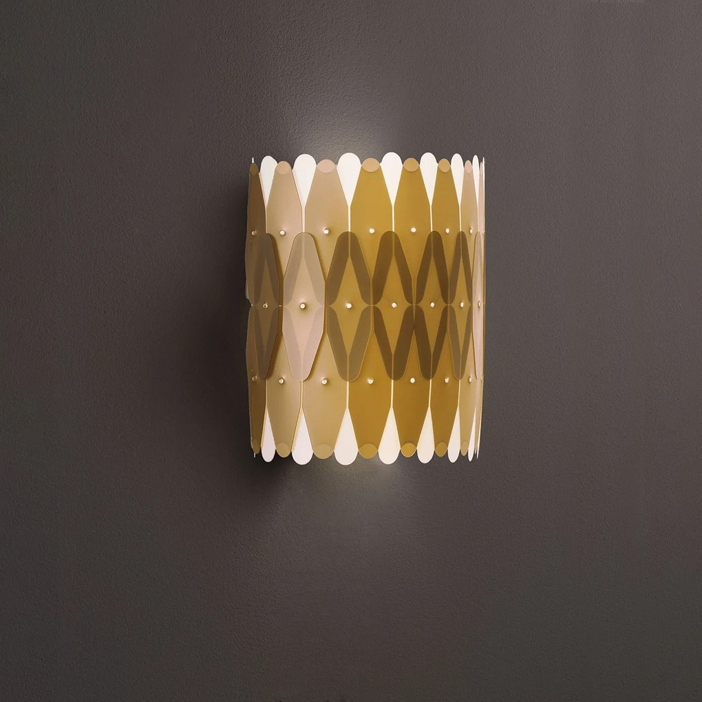 Applique Moderna Amanda Polilux ® New Gold 1 Luce E27