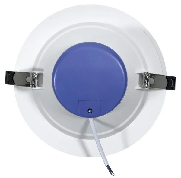 Faro da incasso 18W, Foro Ø150-175mm Bianco da 1.530lm Rotondo Colore Bianco Caldo 3.000K