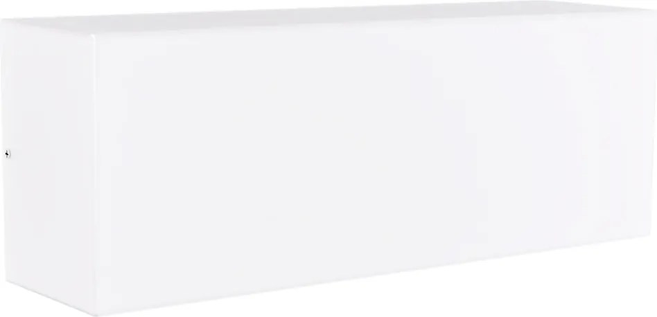 Applique 2xE27 per esterni a Luce Diffusa IP65 Bianca - Serie Glow