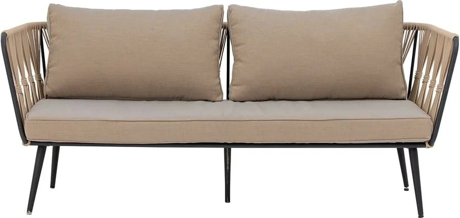 Divano da giardino beige Pavone - Bloomingville