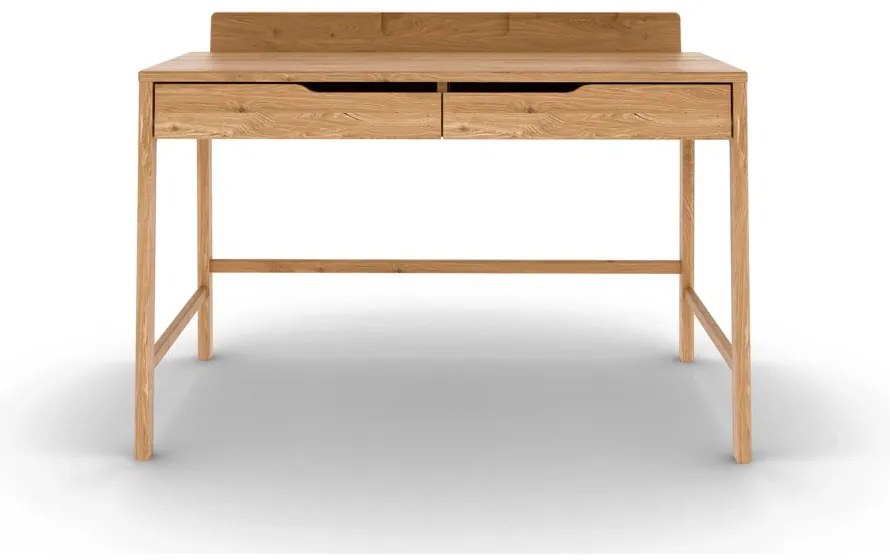 Tavolo da lavoro in rovere 65x120 cm Twig - The Beds