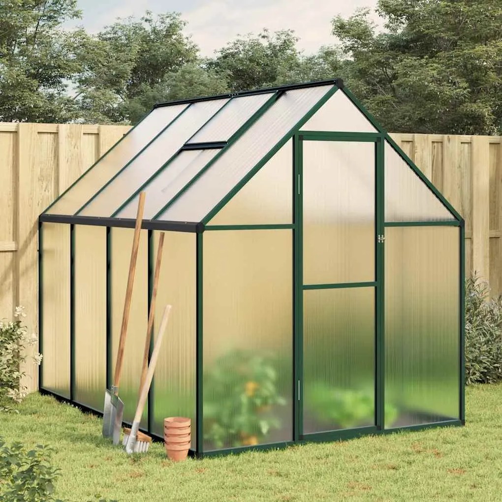 Telaio Serra Con Base Verde 224x169x195 Cm İn Alluminio /