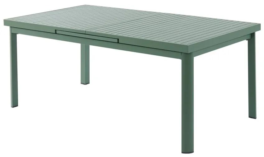 Tavolo da giardino allungabile 180/240 cm in Alluminio Verde acqua - NAURU