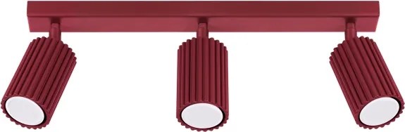 Brilagi - Faretto CRESTO 3xGU10/10W/230V bordeaux