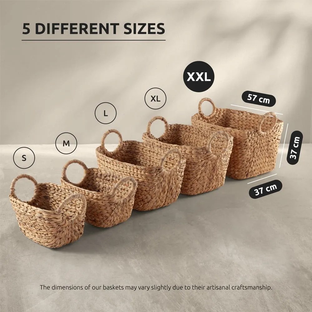 Cesto in vimini 37x25x25,5 cm Caracas M – Compactor