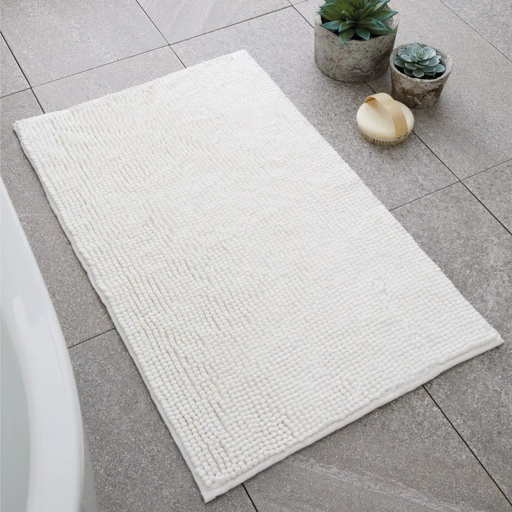 Tappeto da bagno beige 80x50 cm Bobble - Catherine Lansfield