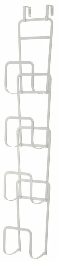 Portaborse bianco con gancio per porta e 4 ganci Sapporo - YAMAZAKI