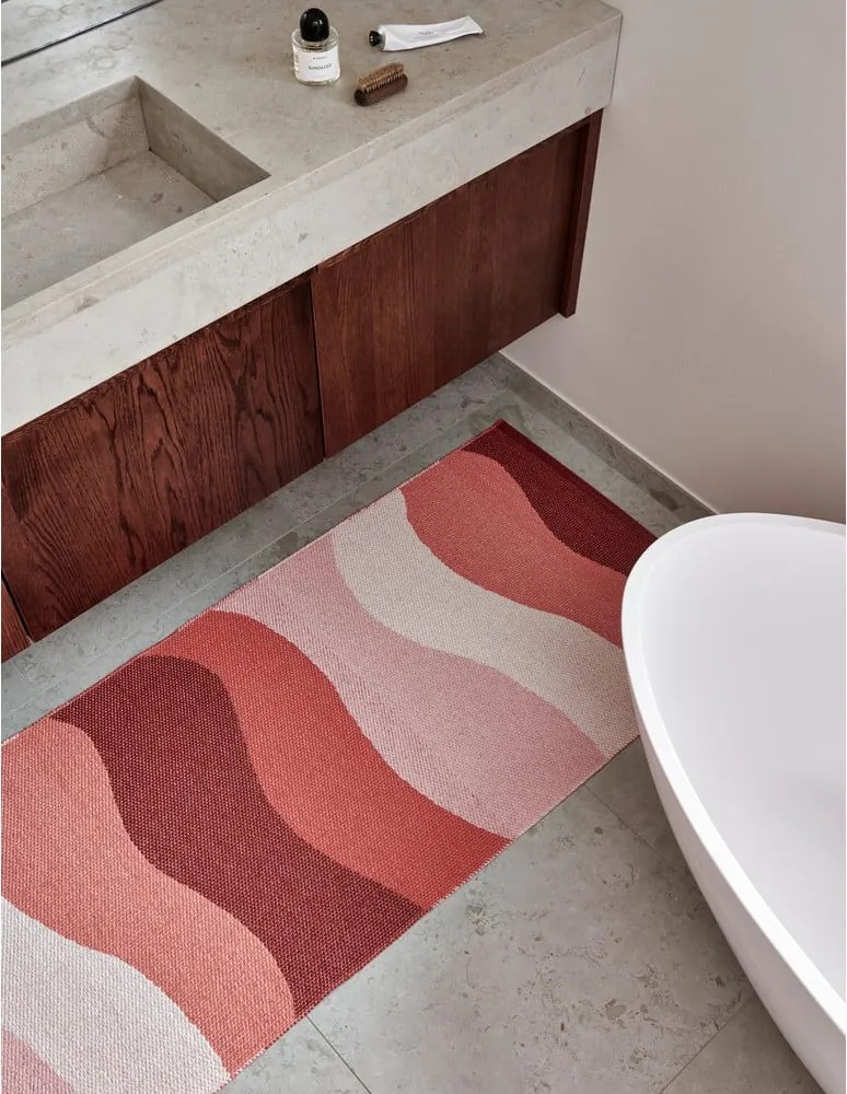 Tappeto da interno/esterno rosso 70x100 cm Urvi Fire – Pappelina