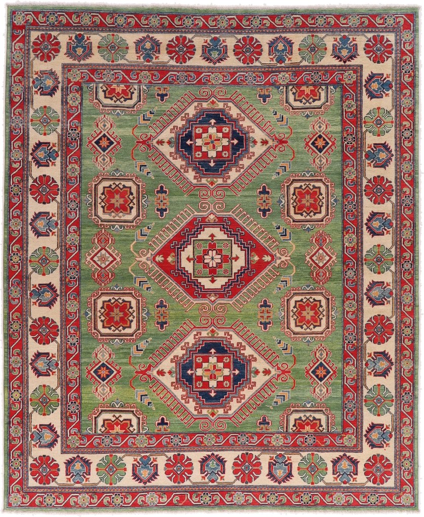 Kazak Tappeto orientale 260 x 310 (Afghanistan) Annodato A Mano