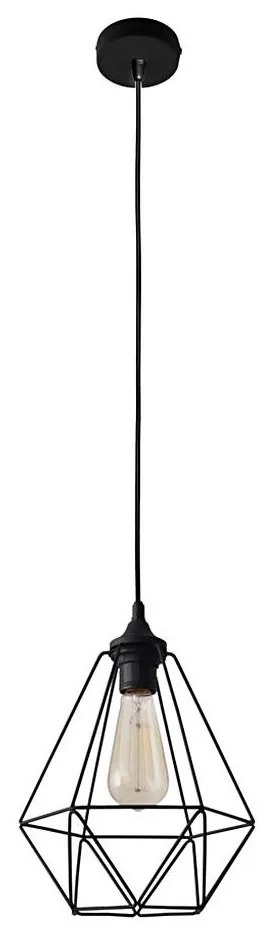 Lampadario a sospensione con filo KARO 1xE27/15W/230V