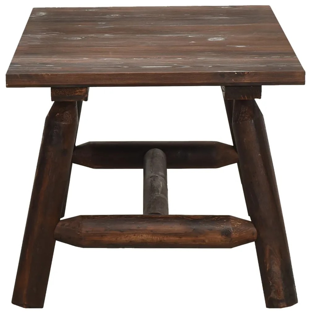 Tavolino da salotto 90x50x41 cm legno massello di abete rosso