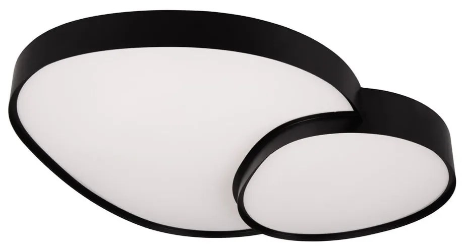 Plafoniera LED nera 63,5x77 cm Rise - Trio