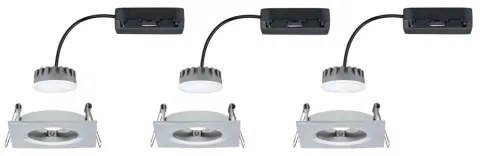 Paulmann 93895 - SET 3xLED/6W IP44 Lampada da incasso dimmerabile NOVA 230V