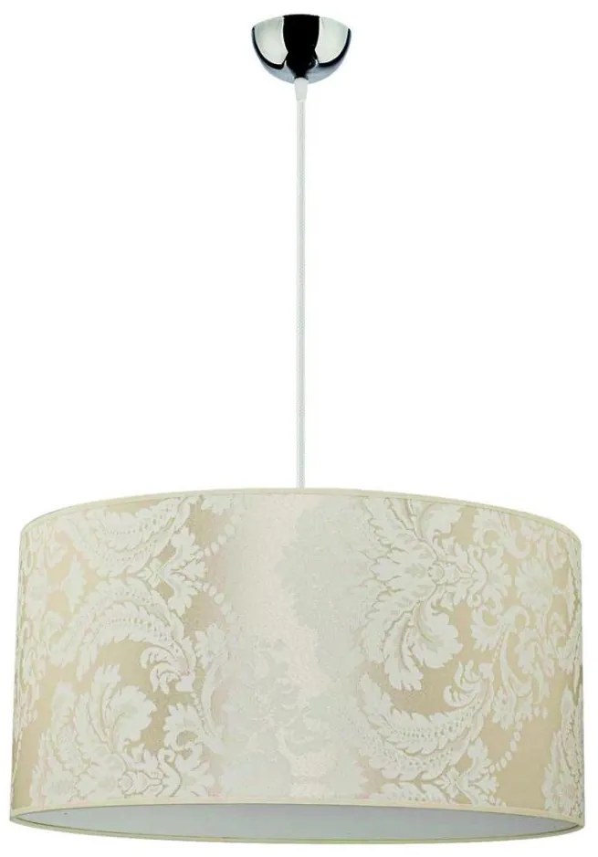 Duolla - Lampadario a sospensione con filo ALTO 1xE27/40W/230V diametro 45 cm beige