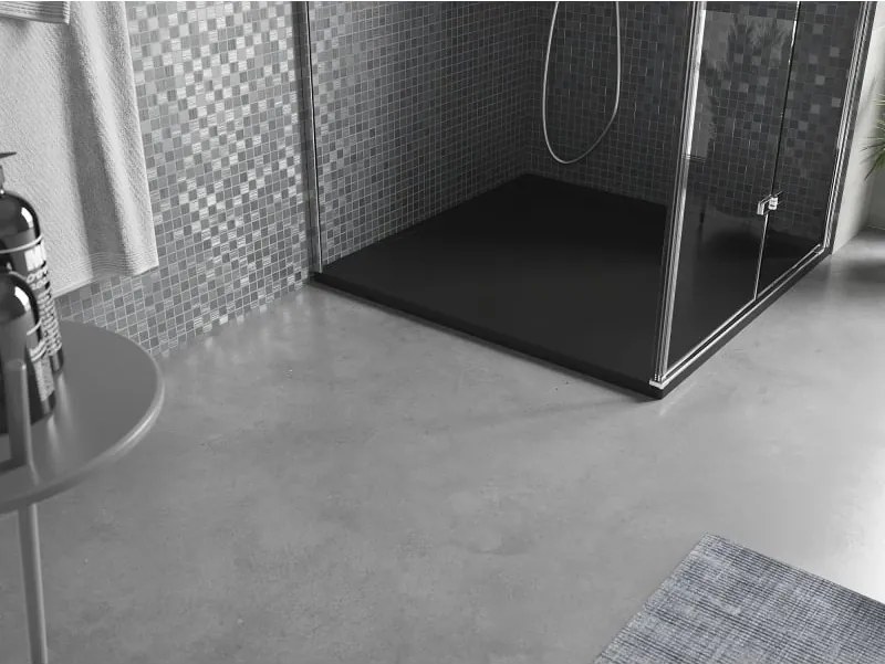 Mexen Amon piatto doccia quadrato SMC 100 x 100 cm, nero - 4F701010