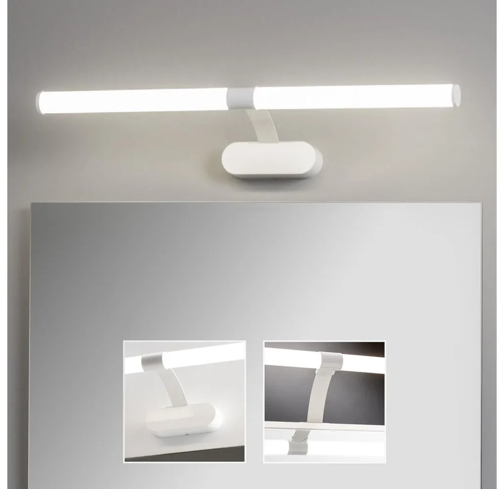 Brilagi - Lampada LED per specchio da bagno TUBEO LED/8W/230V 60 cm IP44 bianco