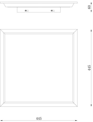 Globo 41582D2 - Plafoniera LED DOHA LED/24W/230V