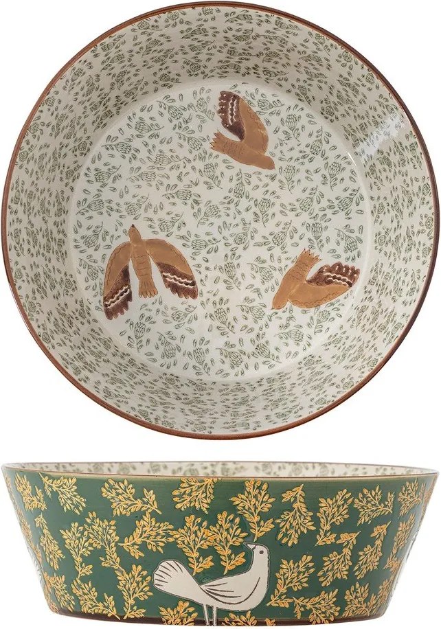 Ciotola verde in ceramica ø 28 cm Hezha – Bloomingville