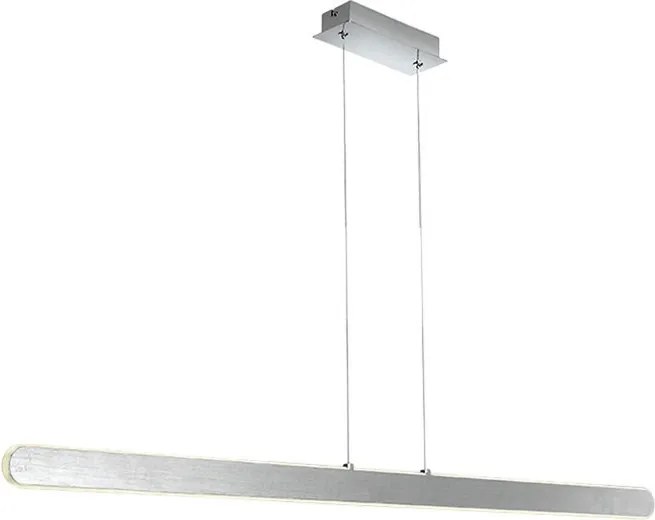 Lampadario LED moderno Linea grigio, luce naturale 2700 lumen, NOVECENTO