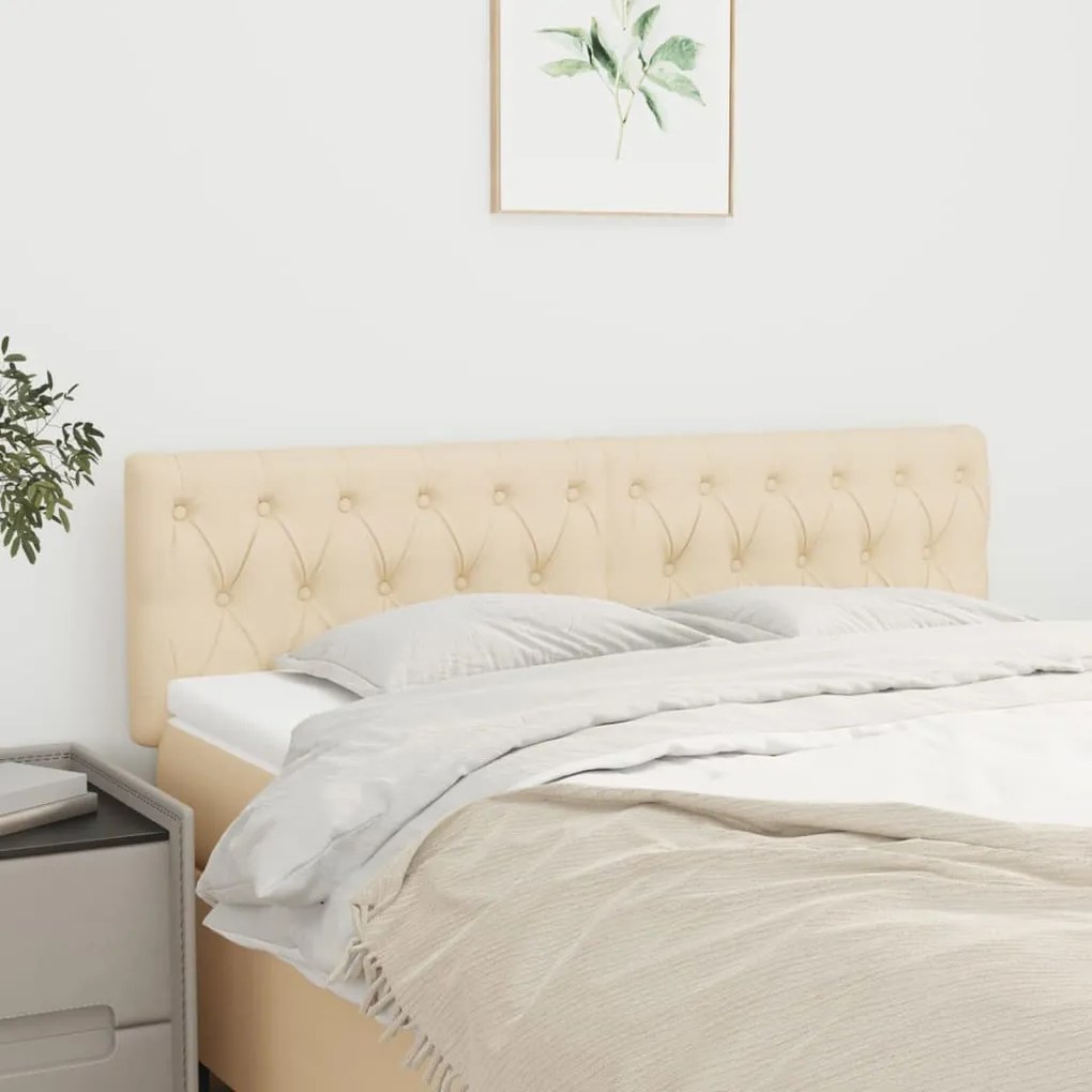 Testiere 2 Pz Crema 72x7x78/88 Cm İn Tessuto /