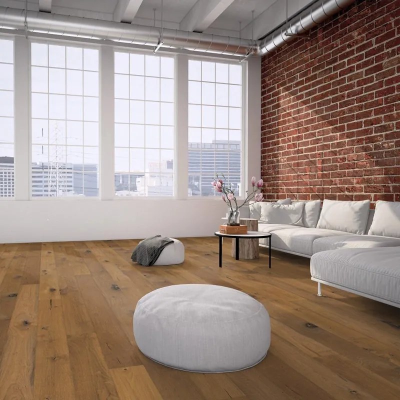 Parquet multistrato L in rovere naturale oliato natura sp. 12/3 mm 1.542 m²