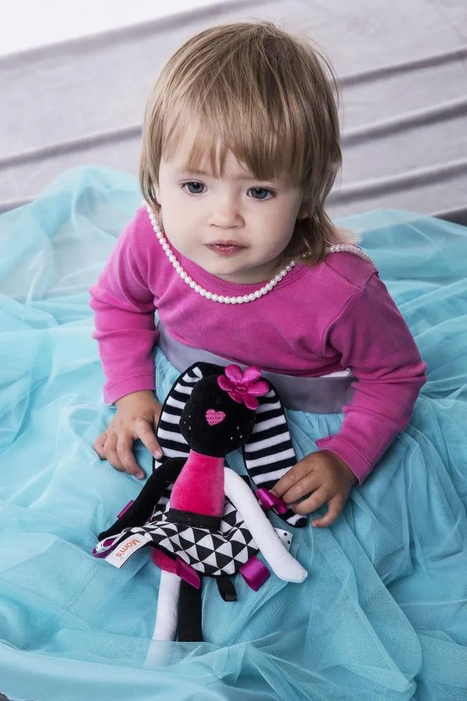 Mom’s Care - coniglietto frusciante rosa