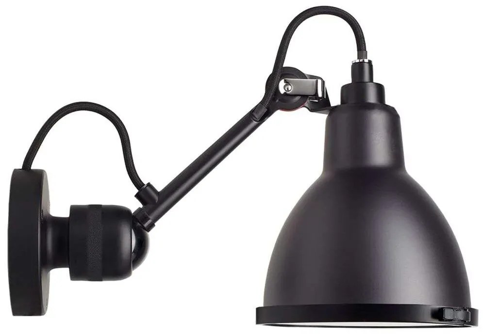 Lampe Gras - 304 Bagno IP64 Applique da Parete Nero Lampe Gras