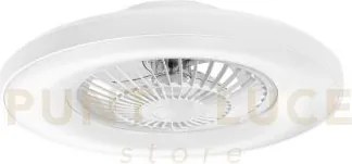 Plafoniera led ventilatore garbin bianco 40w 5500lm cct dimmerabile...