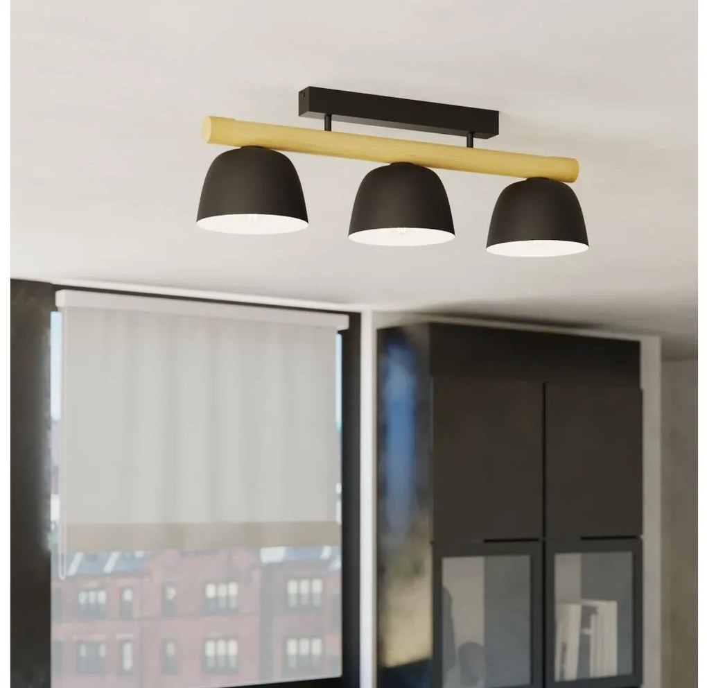 Eglo 43738 - Lampadario a plafone SHERBURN 3xE27/40W/230V