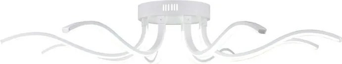 Plafoniera LED Lidia Ø 70 cm bianco IP20 cct da bianco caldo a bianco freddo con regolazione di temperatura, 5000 lumen