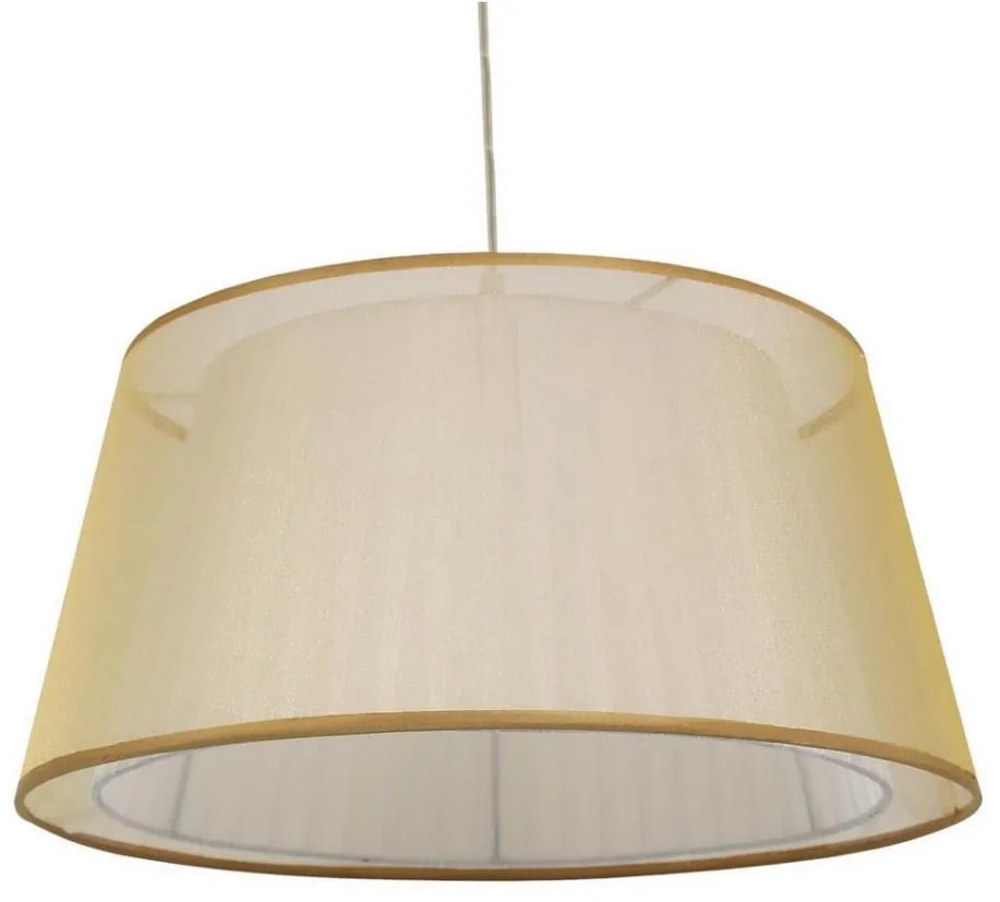 Lampadario su filo CHARLIE 1xE27/60W/230V beige