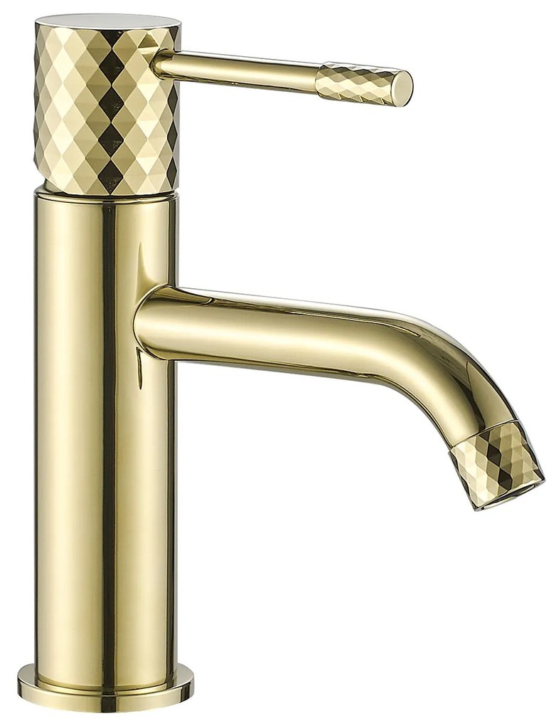 Rubinetto da lavabo Rea Lungo Diamond Gold
