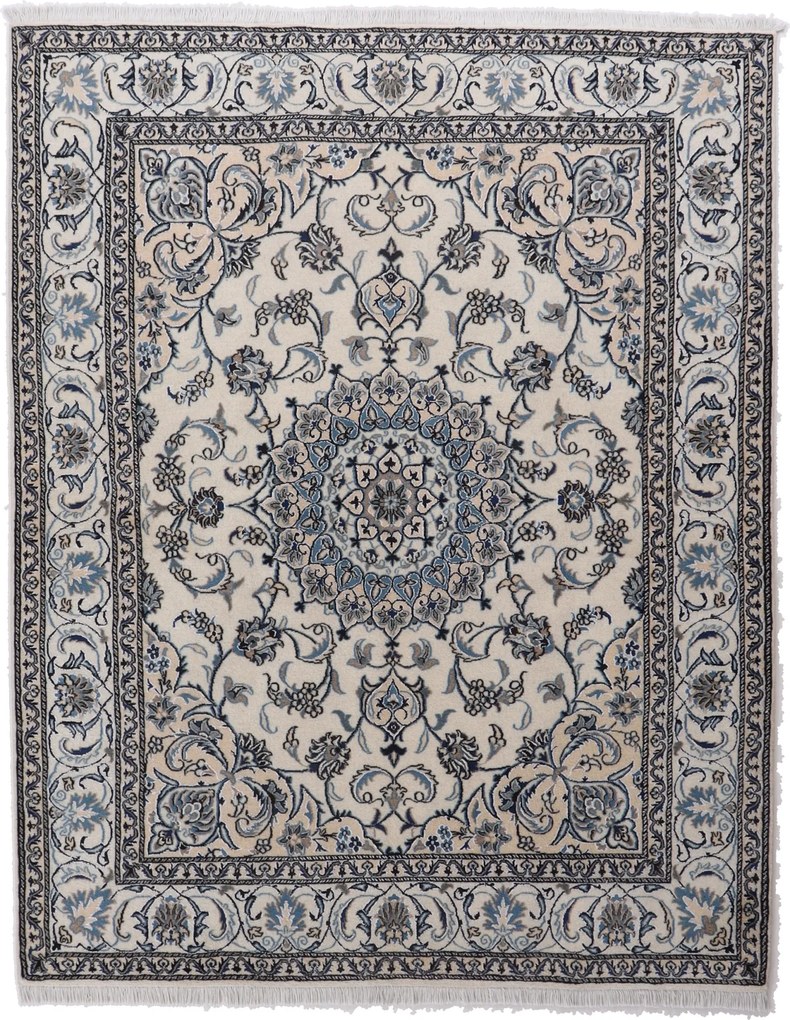Nain Tappeto persiano 190x240 (Iran) Annodato A Mano