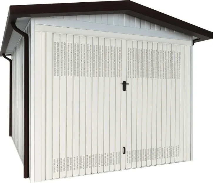 Garage acciaio Chicago SAPIL, con porta basculante 12.3 m², Sp 40 mm