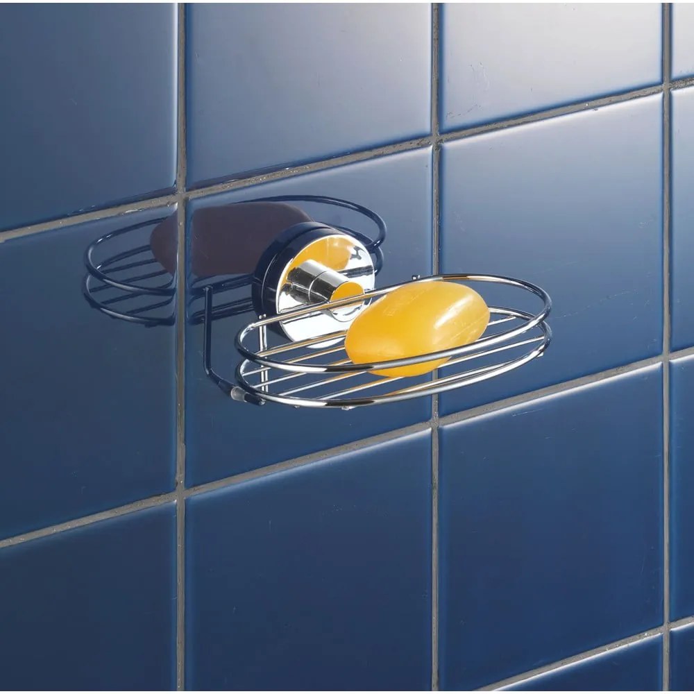 Portasapone autoportante Vacuum-Loc, capacità di carico fino a 33 kg Milazzo - Wenko