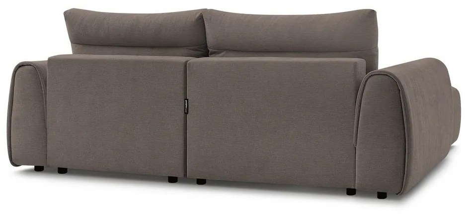 Divano angolare marrone Aden – Bobochic Paris