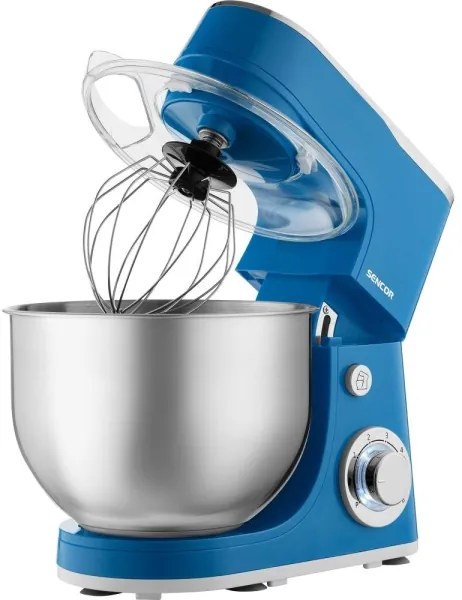 Sencor - Robot da cucina con ciotola in acciaio inox 1300W/230V blu