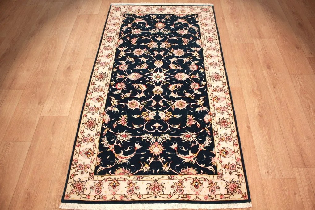 Tabriz Tappeto persiano 190x100 (Iran) Annodato A Mano