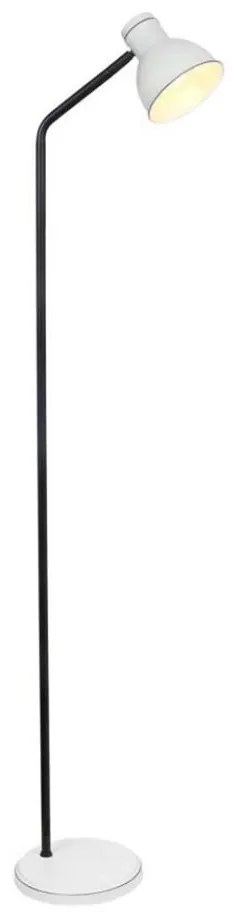 Lampada da terra ZUMBA 1xE27/40W/230V bianco/nero