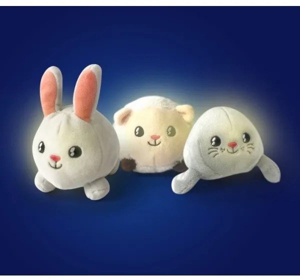 PABOBO - Animaletto luminoso SHAKIES coniglio 2xCR32