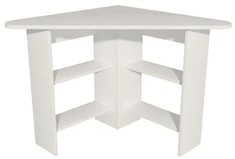Tavolo da lavoro CORNER 73,8x80 cm bianco