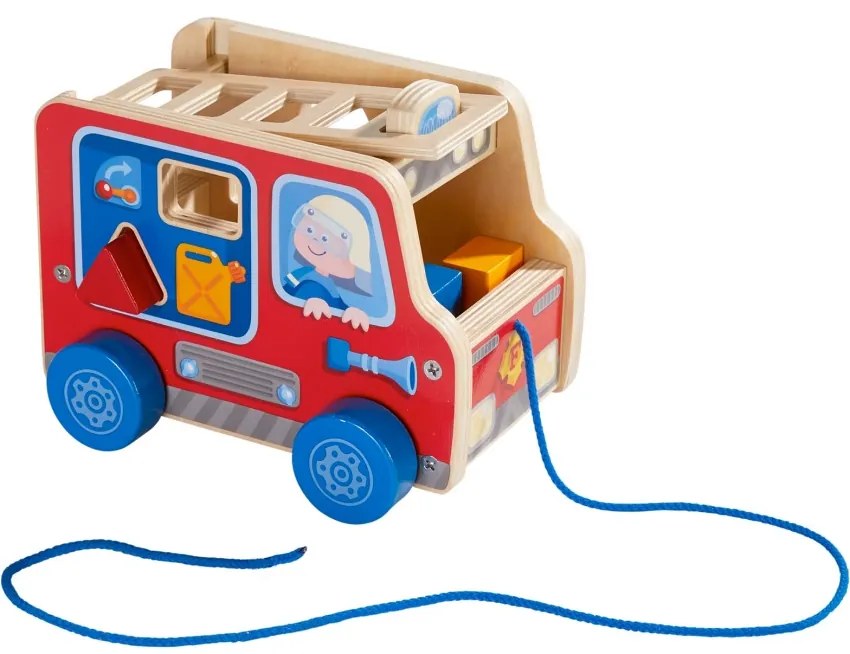 Giocattolo da trainare - Camion dei pompieri